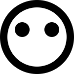Emoji Simple No Face Circle 554 SVG Icon